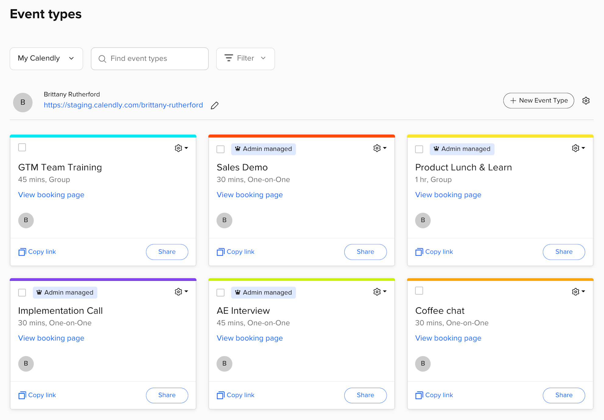 Calendly now