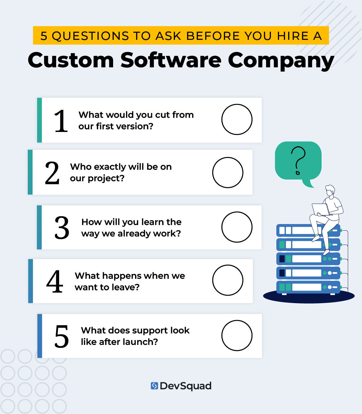 5 Questions to Ask Before You Hire a Custom Software Company