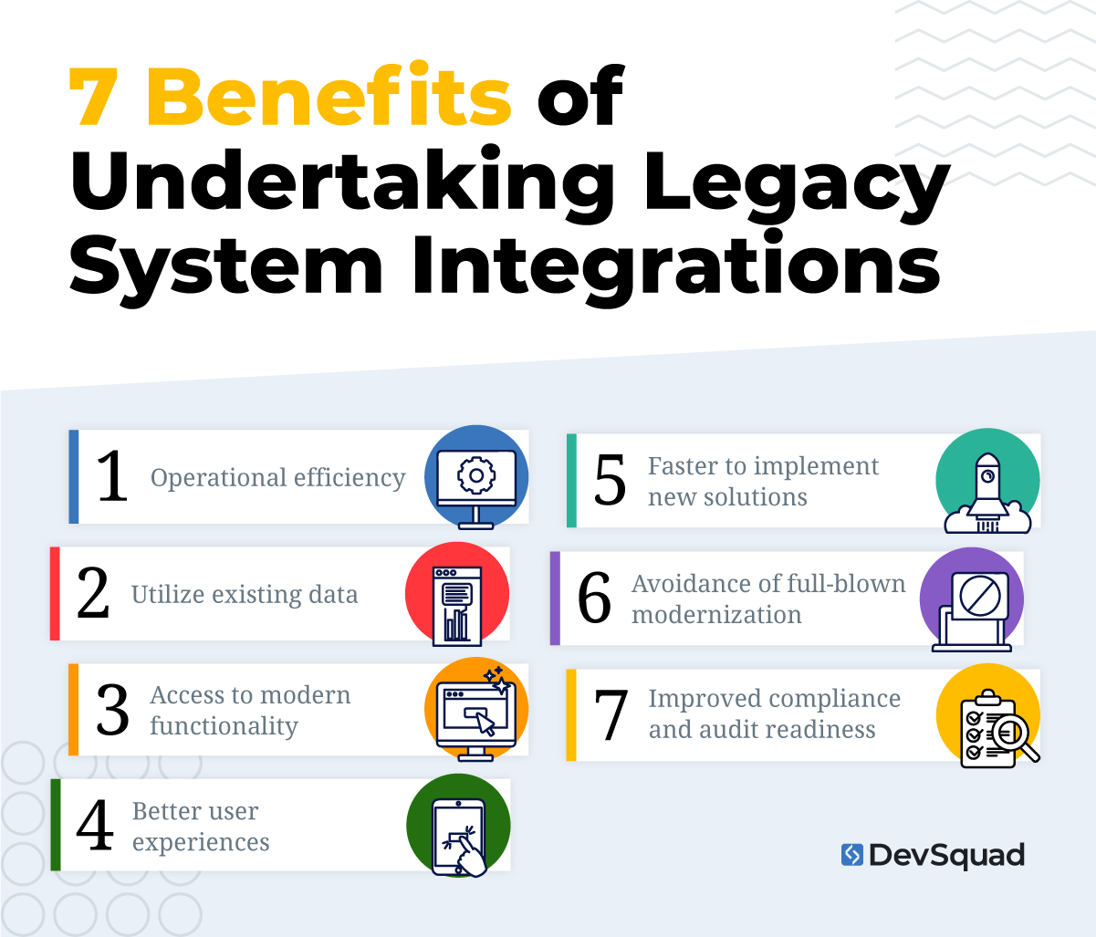 7 benefits of undertaking legacy system integrations