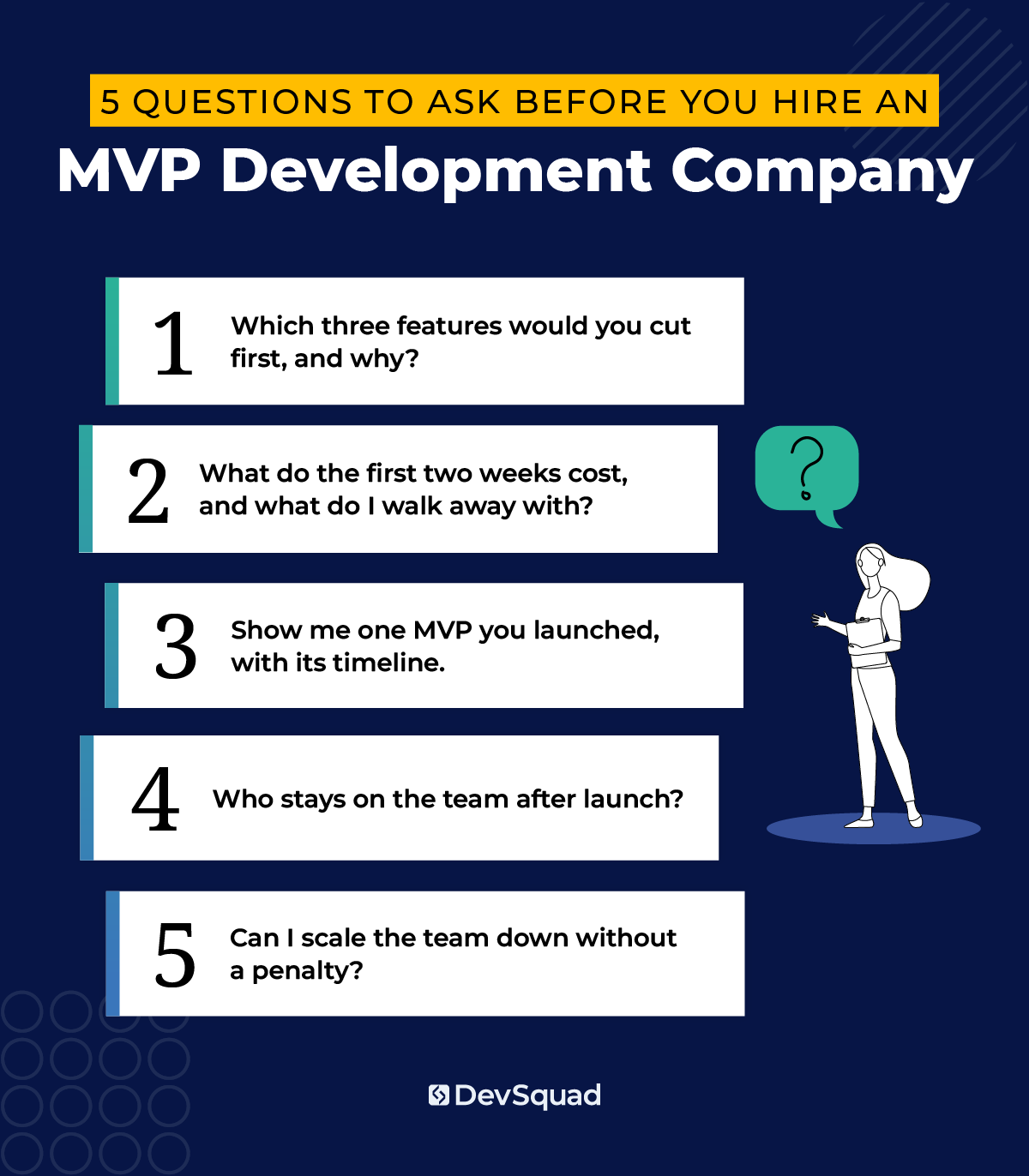 5 questions to ask an MVP development company before hiring them