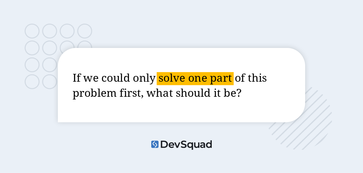 product discovery question example for prioritization and roadmapping