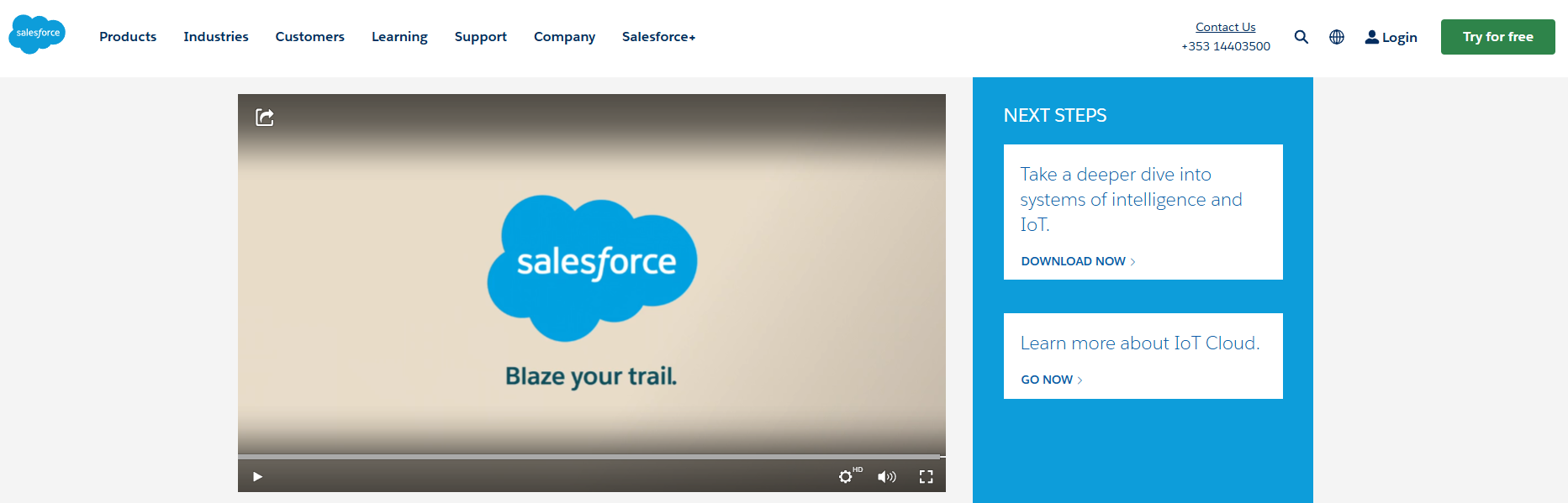 Salesforce IoT Cloud