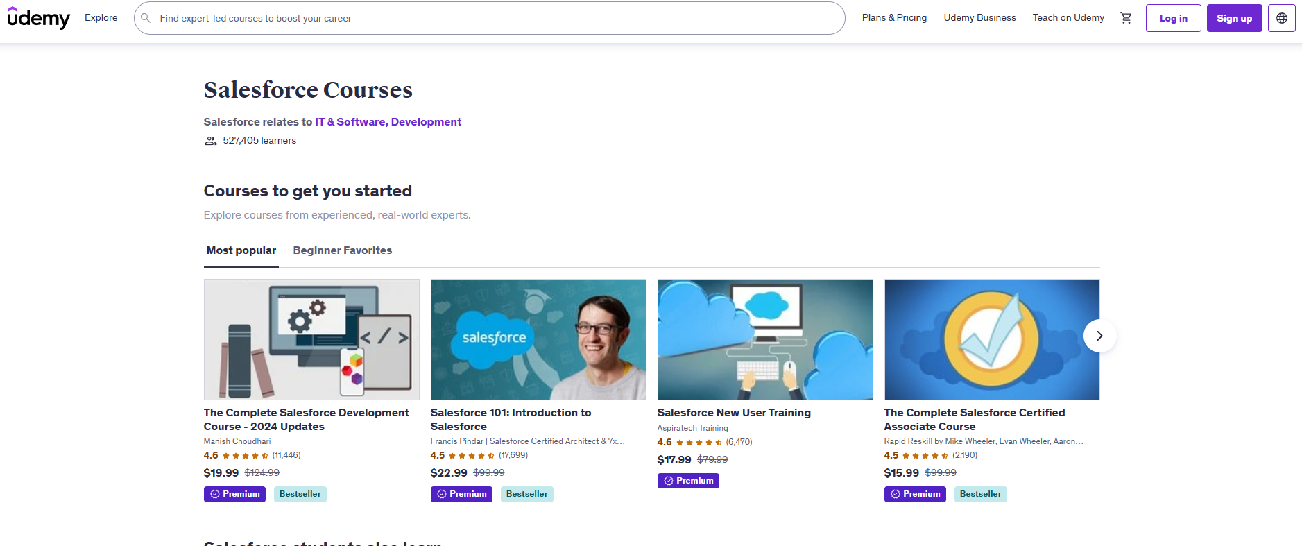udemy Salesforce